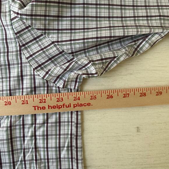 Duluth Men's Magnet Wrinklefighter Relaxed Fit Plaid Long Sleeve Shirt Large - Picture 10 of 10